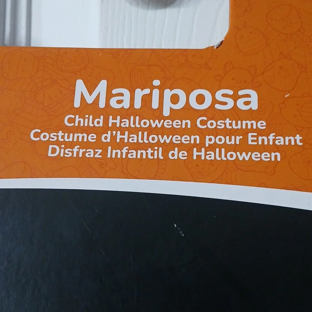 Squishmallows  Mariposa Witch Halloween Costume Made for target  Sz One Size NWT